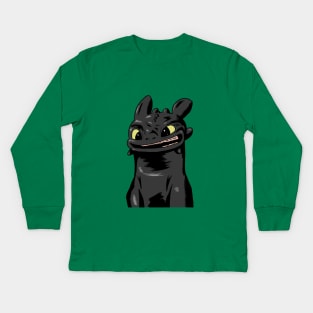 Toothless Kids Long Sleeve T-Shirt